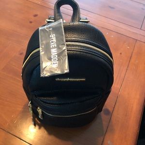 Steve Madden Black Bbailey mini backpack